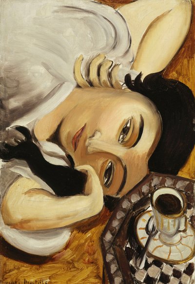 Lorette ja kuppi kahvia tekijältä Henri Matisse