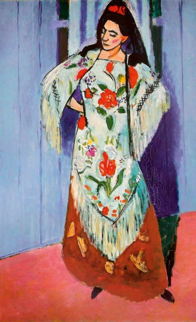 Madame Matisse ja Manilan huivi tekijältä Henri Matisse