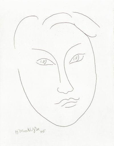 Nuoren pojan naamio tekijältä Henri Matisse