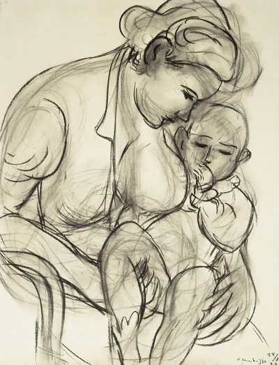 Äitiys; Maternite tekijältä Henri Matisse