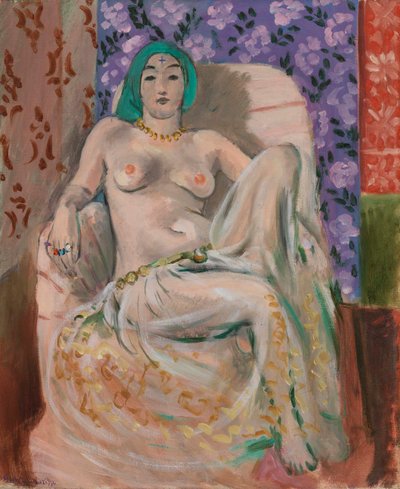 Maurilainen nainen (korotettu polvi) tekijältä Henri Matisse