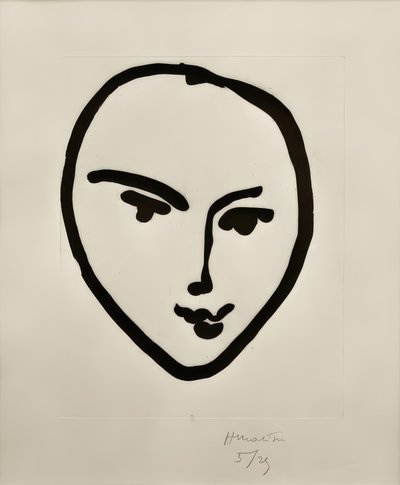 Nadia. Hymyilevä naamio tekijältä Henri Matisse