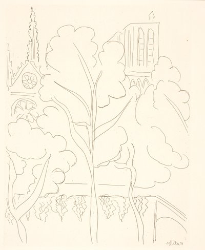 Notre-Dame, Pariisi tekijältä Henri Matisse