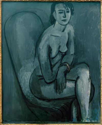 Harmaa nude rannekorun kanssa tekijältä Henri Matisse