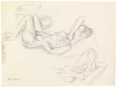 Alastonkuvitus, peitetyt kasvot tekijältä Henri Matisse