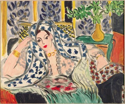 Odalisque Fautenuilissa tekijältä Henri Matisse