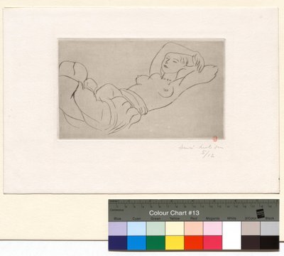 Makaava odaliski tekijältä Henri Matisse