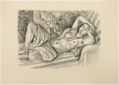 Odalisko Magnolian kanssa tekijältä Henri Matisse