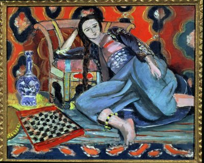 Odaliski ja turkkilainen tuoli tekijältä Henri Matisse
