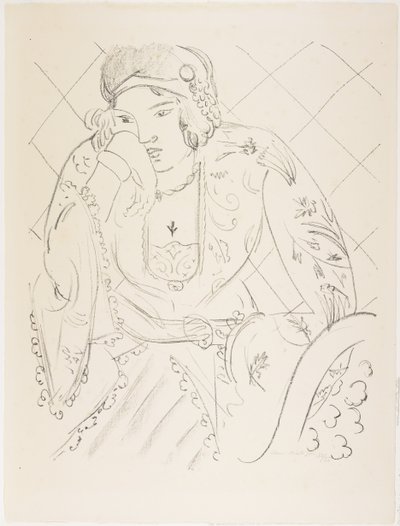 Itämainen kolmilehtinen risti tekijältä Henri Matisse