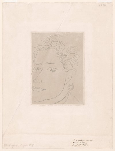 Outamaro (Margot Matissen muotokuva) tekijältä Henri Matisse