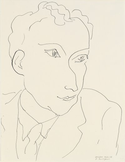 Louis Aragonin muotokuva tekijältä Henri Matisse