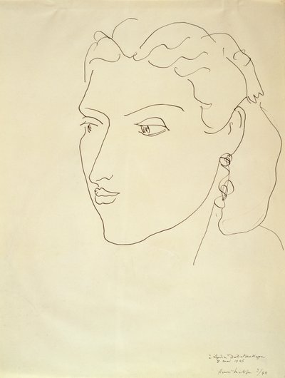 Naisen muotokuva tekijältä Henri Matisse