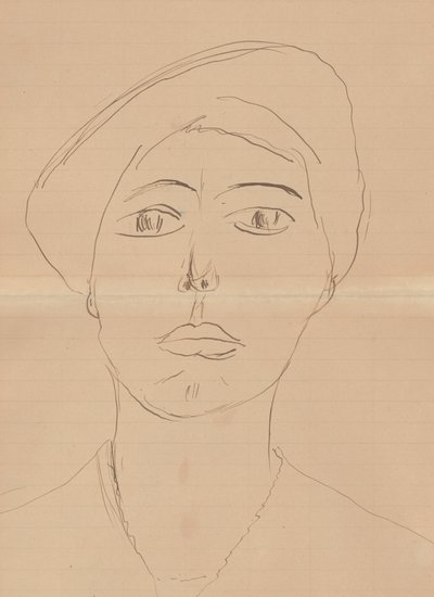 Naisen muotokuva (Olga Meerson) tekijältä Henri Matisse