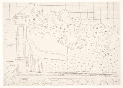 Lepo, hahmo Gikan kanssa tekijältä Henri Matisse