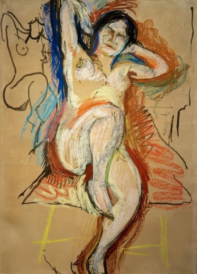 Istuva nainen alasti tekijältä Henri Matisse