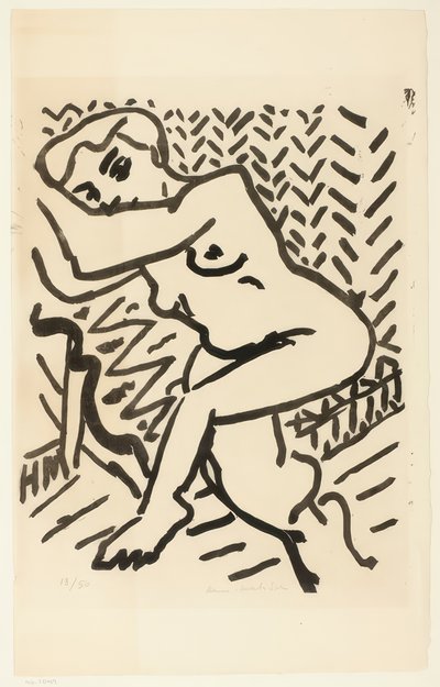Pieni kevyt puupiirros tekijältä Henri Matisse
