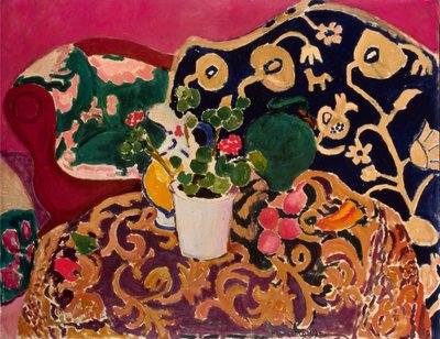 Espanjalainen asetelma, noin 1910-11 (öljy kankaalle) tekijältä Henri Matisse