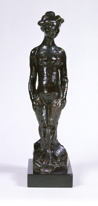 Seisova alaston (alaston tyttö) 1906 (pronssi) (ks. myös 221064) tekijältä Henri Matisse