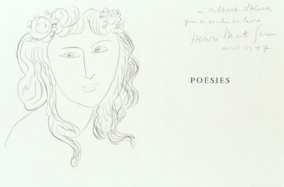 Stephane Mallarme, Runous tekijältä Henri Matisse