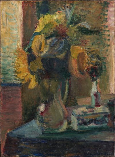 Auringonkukkia maljakossa tekijältä Henri Matisse