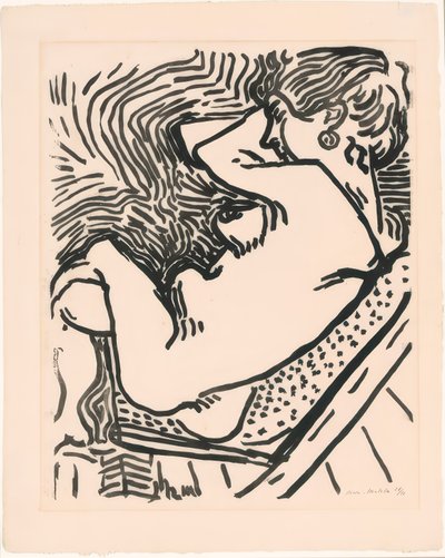 Suuri puupiirros tekijältä Henri Matisse