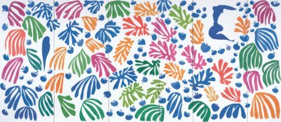 Papukaija ja merenneito tekijältä Henri Matisse