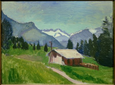 Savoijin Alpit 1901 (öljy kankaalle) tekijältä Henri Matisse
