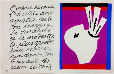 The Sword Swallower, alkaen Jazz tekijältä Henri Matisse