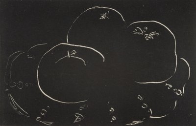 Kolme omenaa ja lautanen tekijältä Henri Matisse