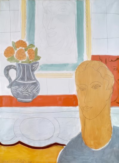 Okra pää tekijältä Henri Matisse