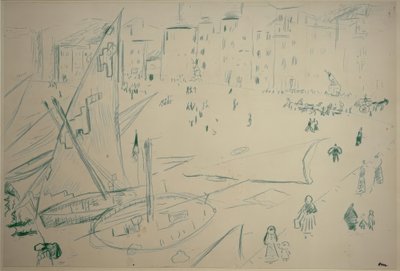 Satamanäkymä tekijältä Henri Matisse