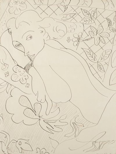 Nainen valehtelee tekijältä Henri Matisse