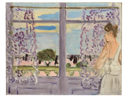 Nainen ikkunassa tekijältä Henri Matisse