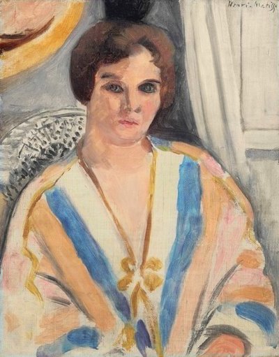 Nainen itämaisessa puvussa tekijältä Henri Matisse