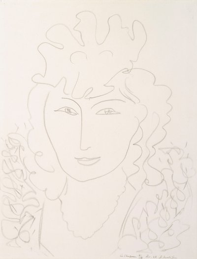 Nainen, jolla on hattu tekijältä Henri Matisse