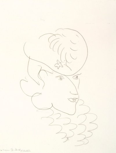 Nainen ja hattu tekijältä Henri Matisse