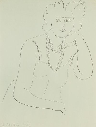 Nainen kaulakoru tekijältä Henri Matisse