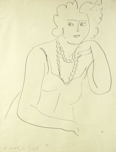 Naisen kaulakoru tekijältä Henri Matisse