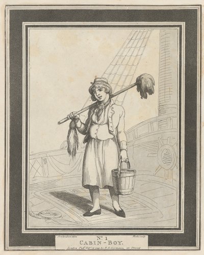 Nro 1: Cabin Boy, 15. helmikuuta 1799. tekijältä Henri Merke