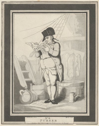 Nro 6: Purser, 15. helmikuuta 1799. tekijältä Henri Merke