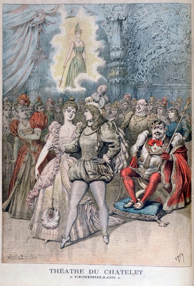 Cinderella Cinderella, Theater du Châtelet, Pariisi, 1895 tekijältä Henri Meyer