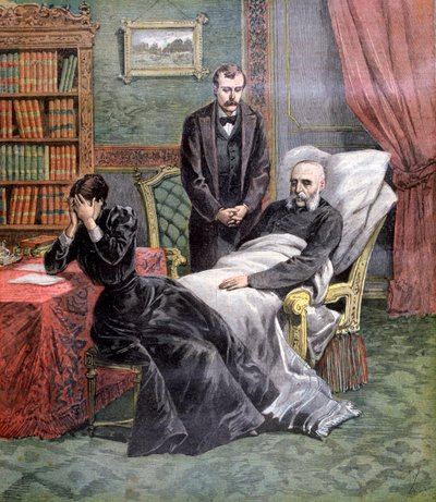 Jules Ferryn kuolema, 1893 tekijältä Henri Meyer
