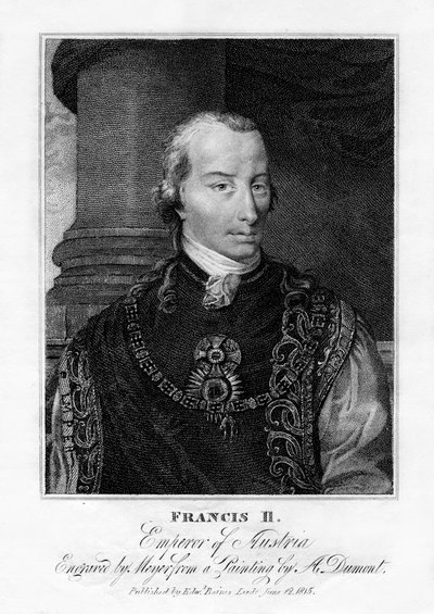 Francis II, Pyhän Rooman keisari, 1815. tekijältä Henri Meyer