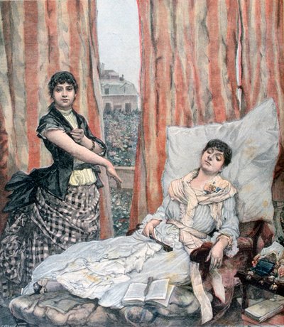 Morphiamania, 1891 tekijältä Henri Meyer