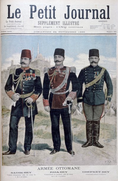 Ottomaanien armeija, 1895 tekijältä Henri Meyer