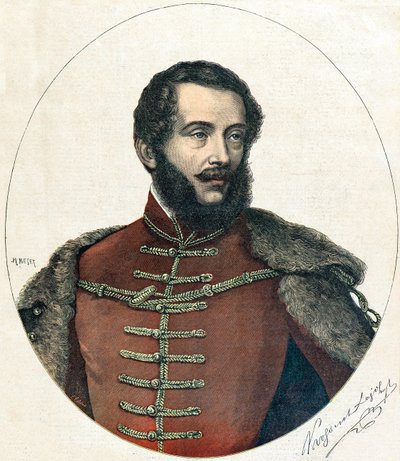 Lajos Kossuthin muotokuva tekijältä Henri Meyer