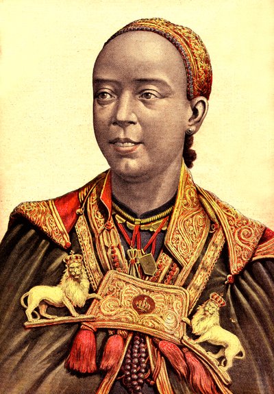 Taytou Bethel, Etiopian Menelik II:n keisarinna puoliso tekijältä Henri Meyer