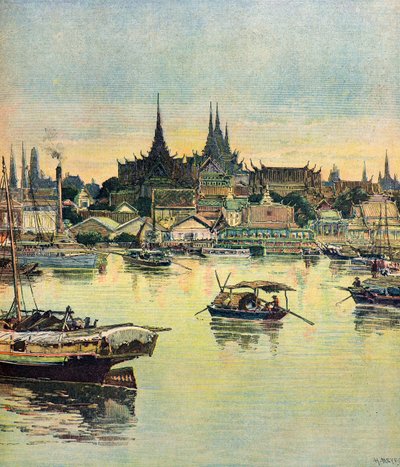 Näkymä Bangkokiin tekijältä Henri Meyer