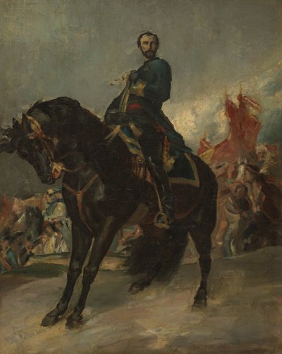 Kenraali Juan Prim (1814-1870) tekijältä Henri Regnault